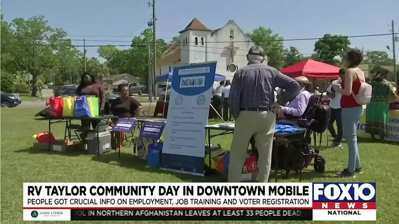 Community event let RV Taylor community residents connect with leaders, organizations