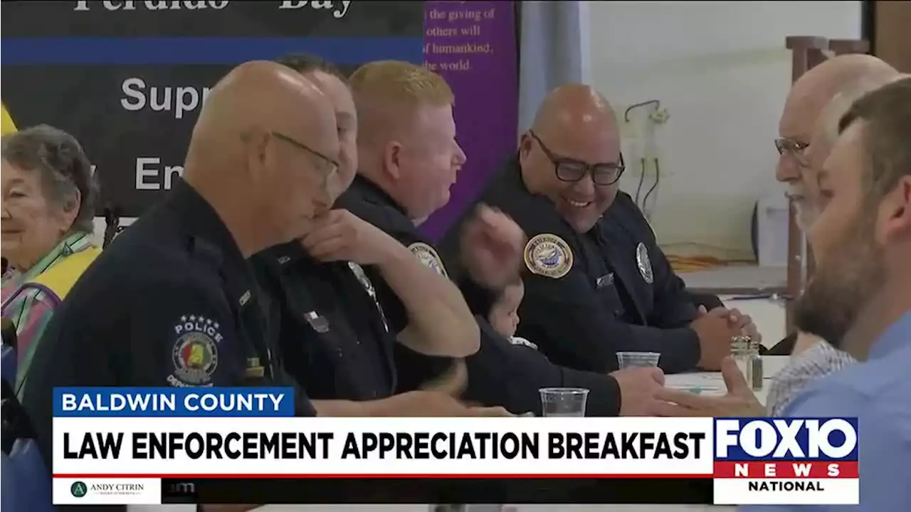 Law Enforcement Appreciation Breakfast honors officers in Baldwin County