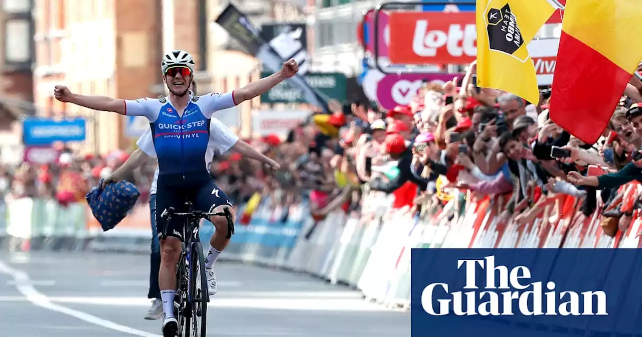 Belgium’s Remco Evenepoel attacks late for victory in Liège classic