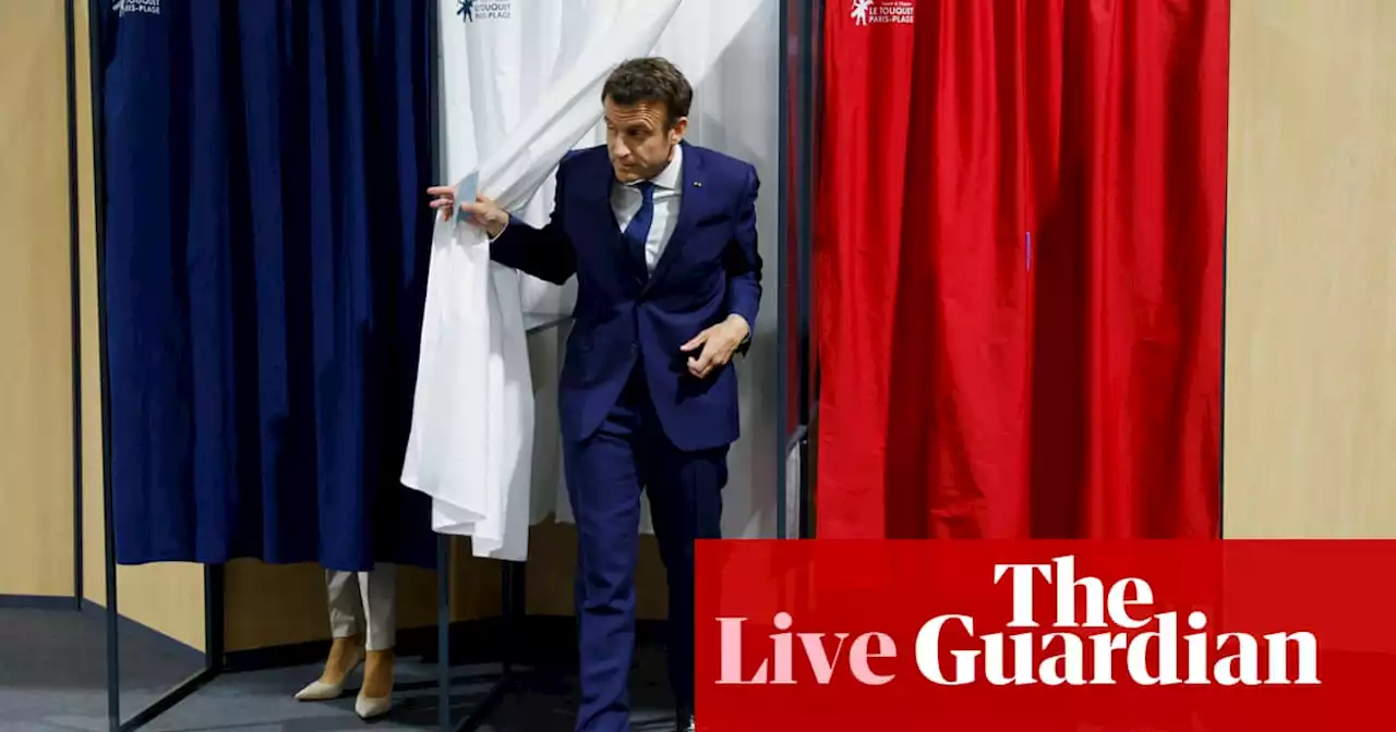 Macron v Le Pen: French presidential election takes place amid low turnout fears – live