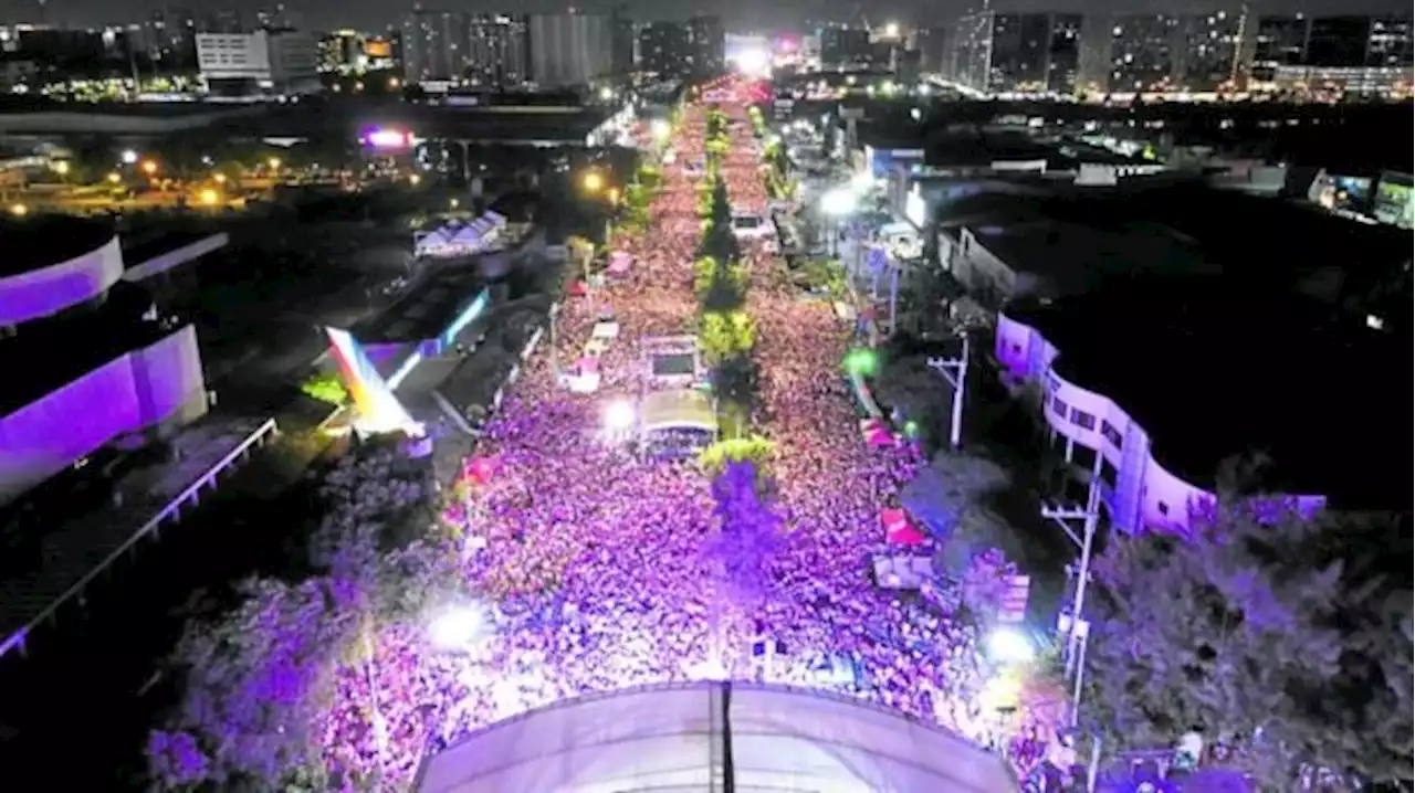 PH’s top stars come out for Leni-Kiko ‘Araw Na10 ‘To’ grand rally in Pasay