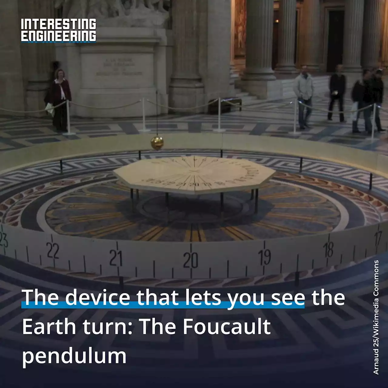 The Device That Lets You See The Earth Turn: The Foucault Pendulum