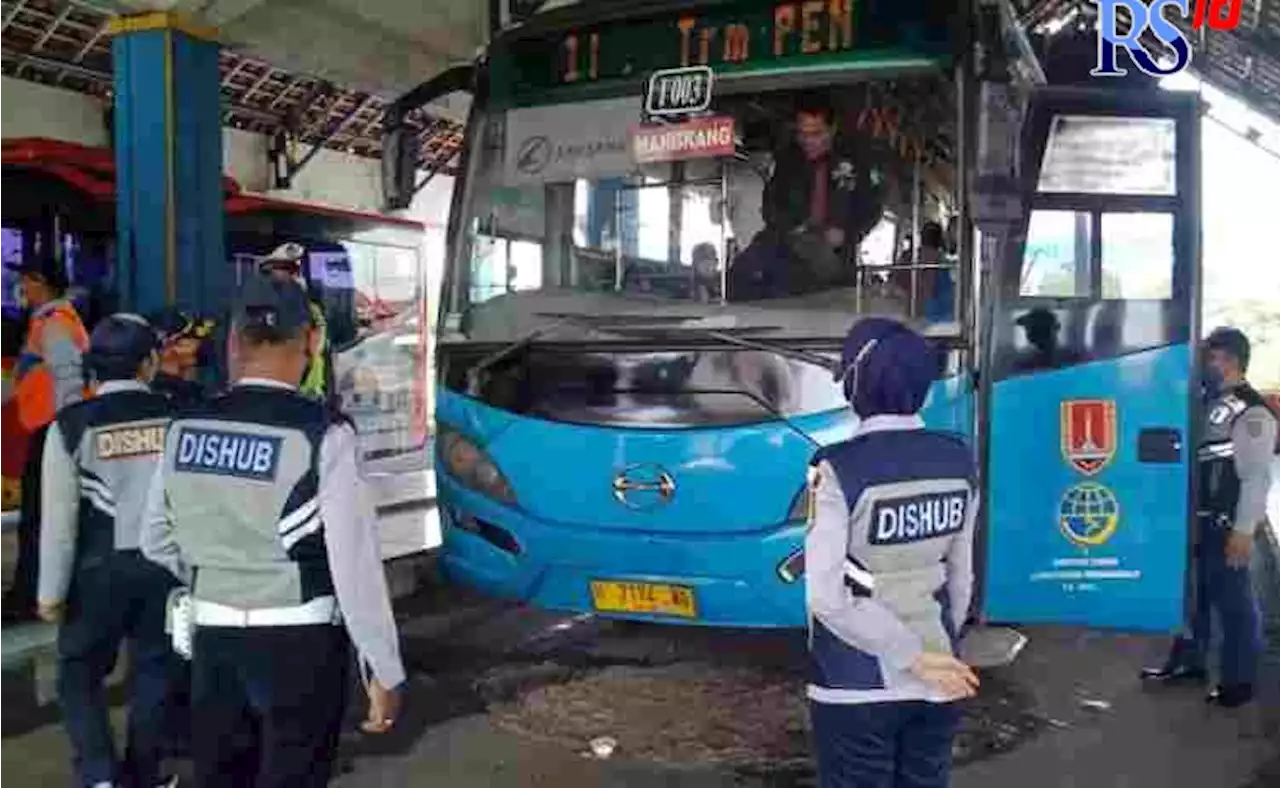 Amankan Arus Mudik, Dishub Semarang Cek Armada Bus