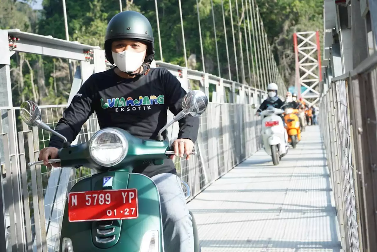 Jembatan Gantung Gladak Perak Bisa Dilalui, Tetepi Ada Pantangannya