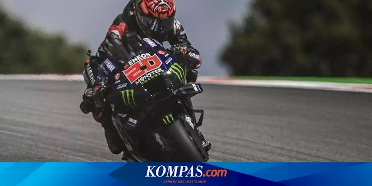 Hasil MotoGP Portugal 2022: Quartararo Dominan Rebut Kemenangan Pertama!