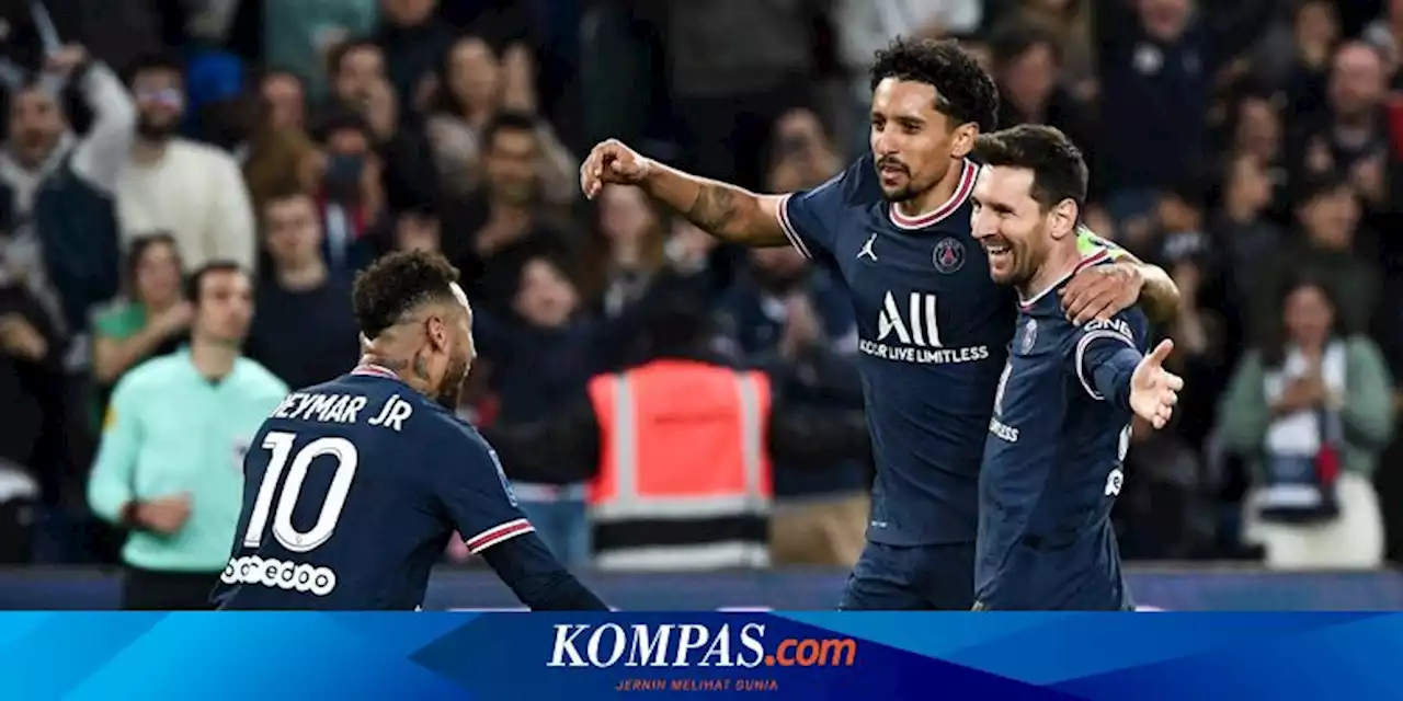 Hasil PSG Vs Lens 1-0, Gol Lionel Messi Antar Les Parisiens Juara Liga Perancis!