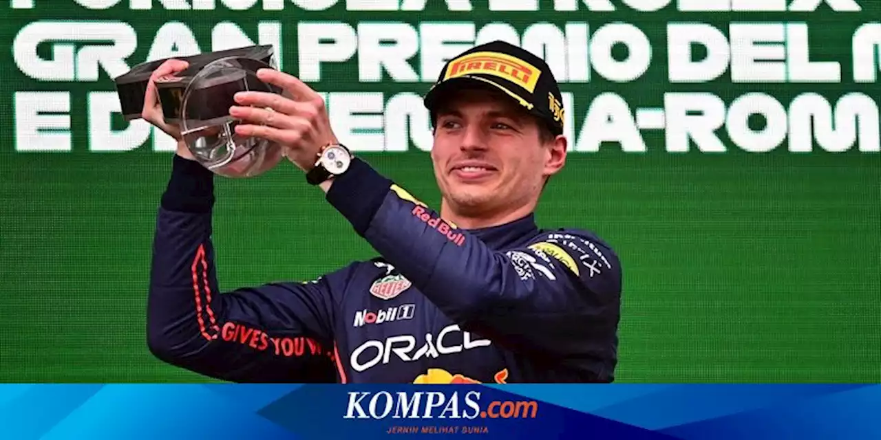 Klasemen F1 Usai GP Emilia Romagna: Verstappen Tembus 2 Besar, Lewis Hamilton...