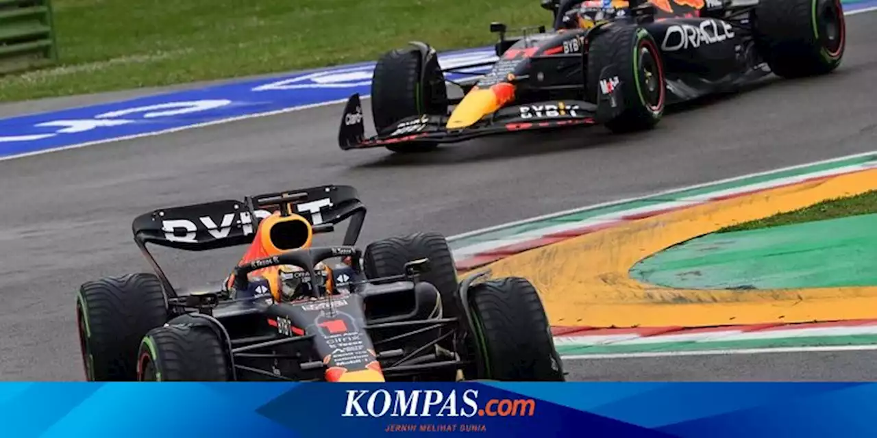 Hasil F1 GP Emilia Romagna: Verstappen Berjaya, Red Bull Dominasi 2 Besar