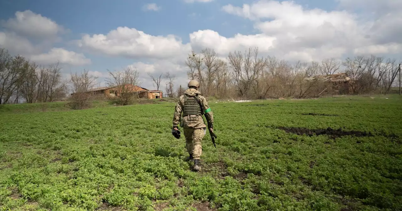 Photos: Russian forces were driven out of this village outside Kharkiv, Ukraine