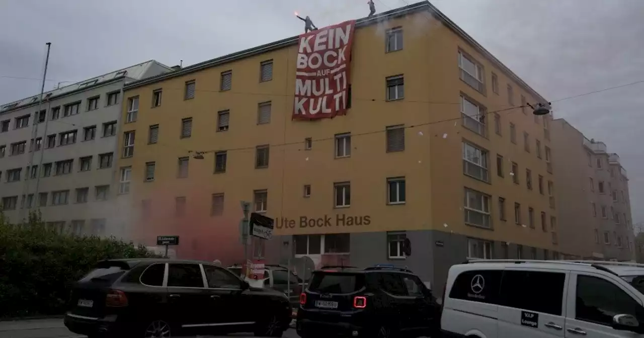 Rassistische Attacke auf Ute-Bock-Flüchtlingsheim