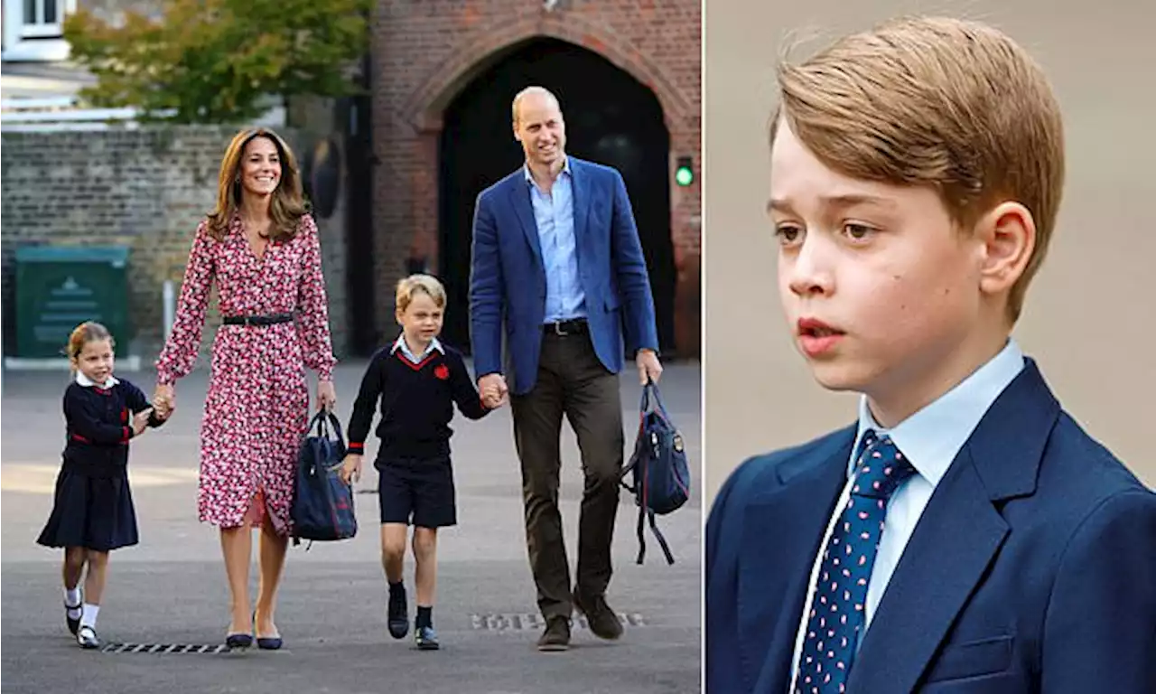 Prince George has a 'trial day' at a new school in Windsor