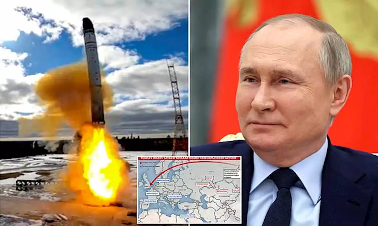 Putin brags new nuclear missile 'can defeat ALL modern defences'