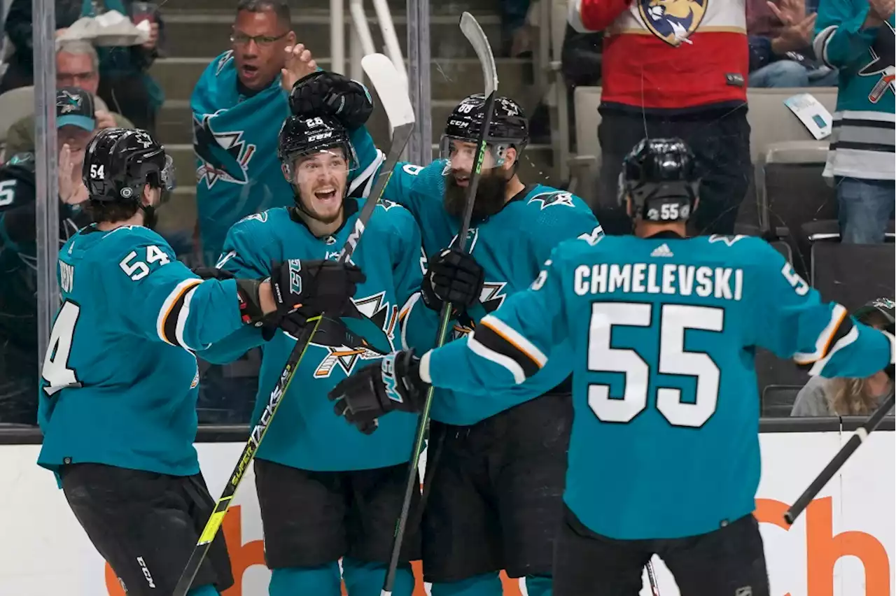 After heart-to-heart with Boughner, Sharks’ star forwards respond in win over ‘Hawks