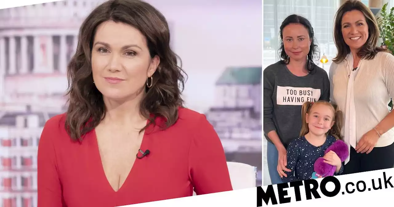 GMB's Susanna Reid meets viral singer ahead of reporting live from Ukraine