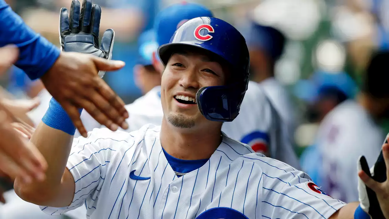 Cubs' Seiya Suzuki Records First Three-Hit Game, Stolen Base