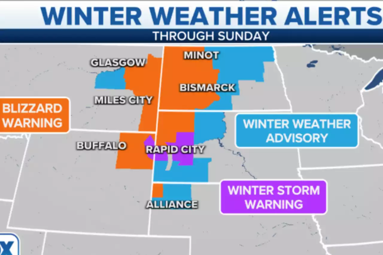 Travel ‘difficult to impossible’ with snow totals up to 2 feet in parts of the Northern Plains