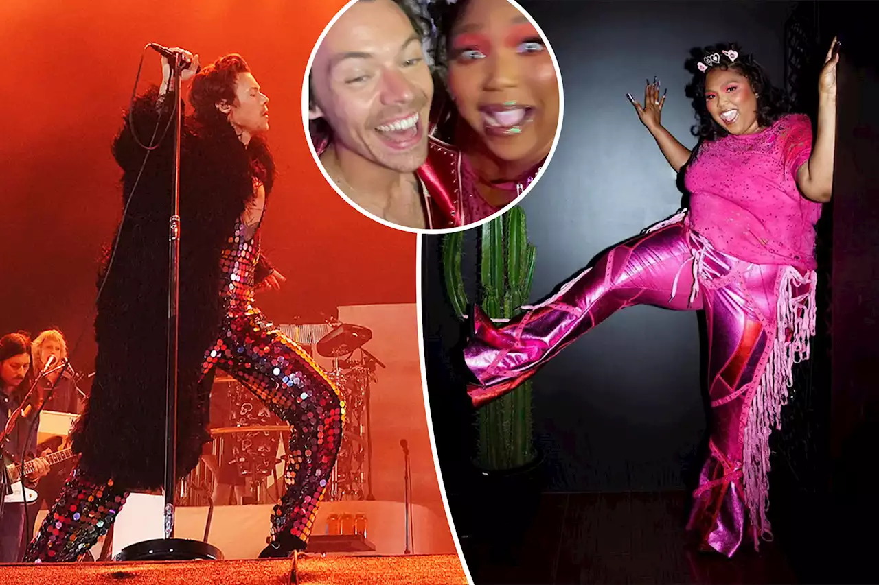 Harry Styles brings out Lizzo for surprise Coachella performance