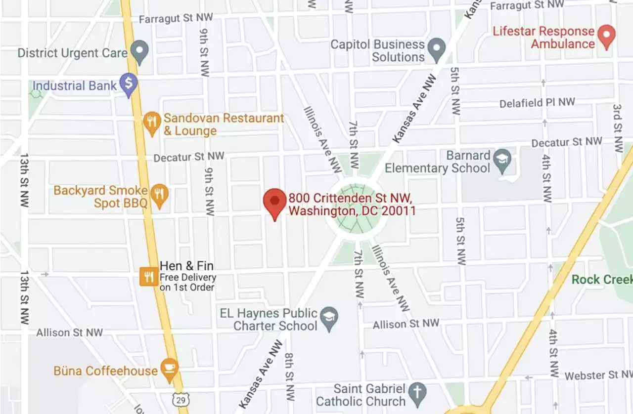 'MPD Officer Involved Shooting: 800 Block of Crittenden Street, NW'