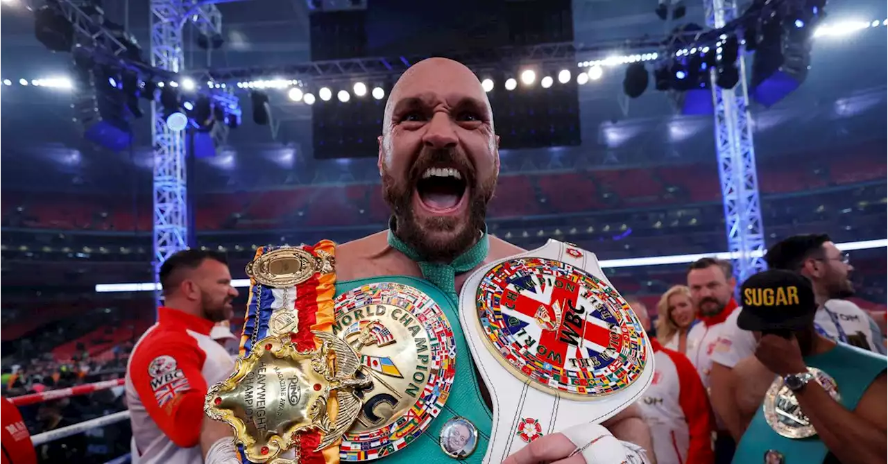 Fury bounces back to bow out in style with TKO win