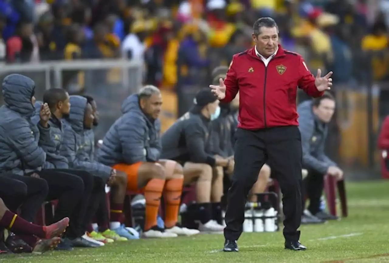 Steve Barker sings Stellenbosch's praises for Kaizer Chiefs win