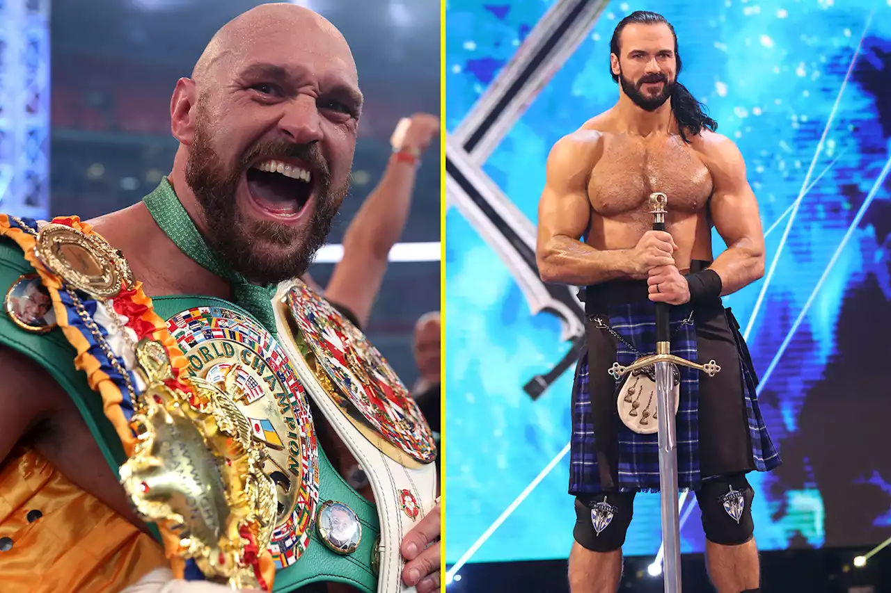 Fury suggests that his next fight could come in the WWE as he looks to settle McIntyre beef