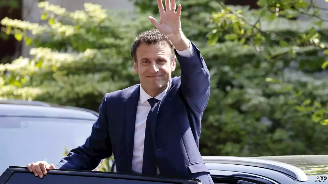 Emmanuel Macron wins a second term as France’s president