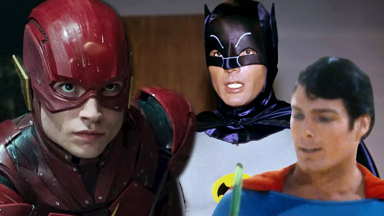 Christopher Reeve, Adam West Rumored to Cameo in New 'Flash' Movie