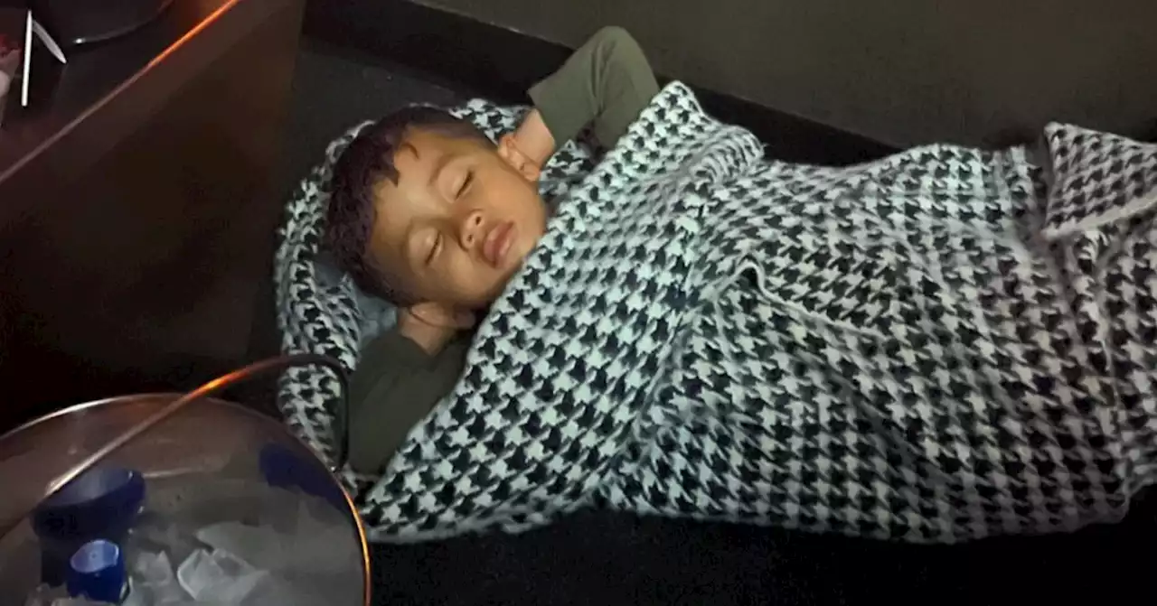 LOL! John Legend’s Son Miles Snoozes Through Dad’s Vegas Concert