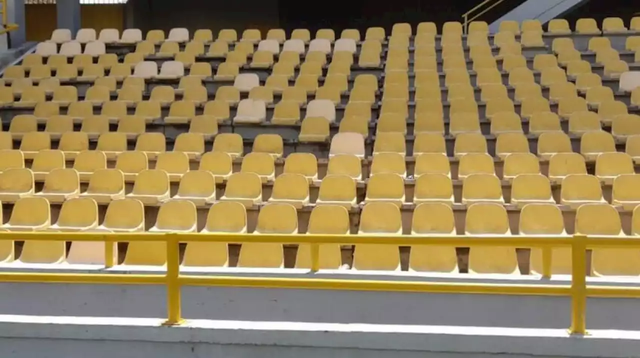 Vándalos destrozan parte de una gradería en el estadio ‘Jaime Morón’
