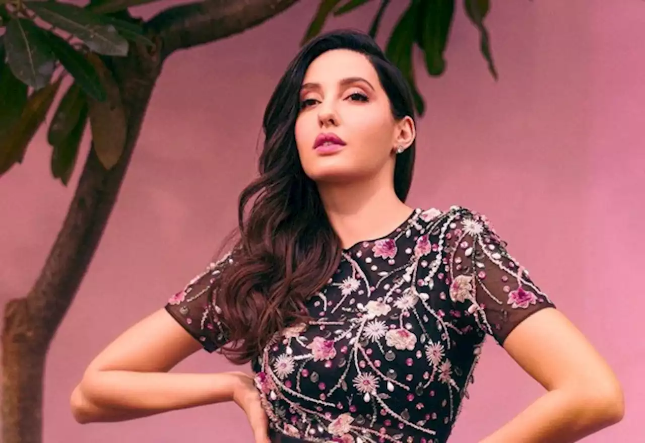 ‘Fashionista’ Nora Fatehi looks ethereal in floral outfit
