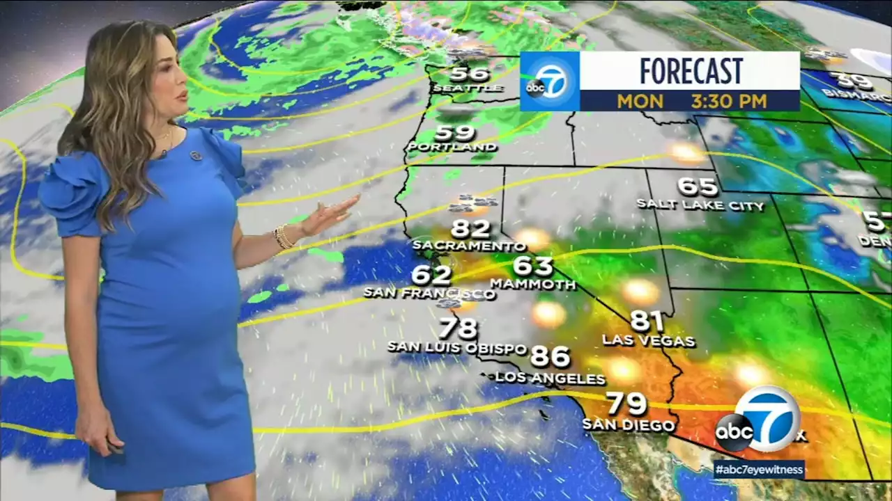 SoCal to see hot temperatures Monday with most regions in the 80s and 90s