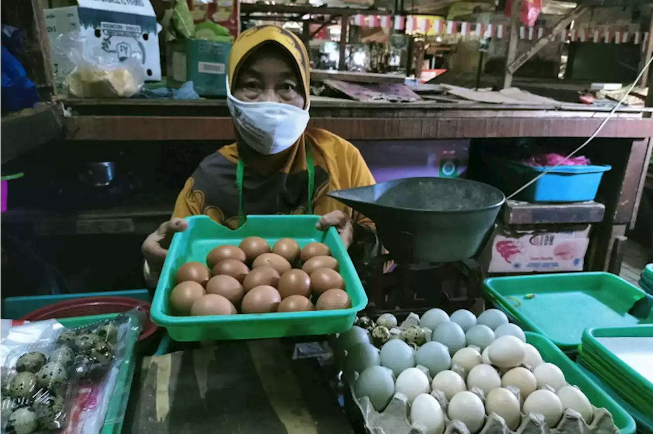 Harga bahan pokok di Pasar Slipi naik menjelang Lebaran