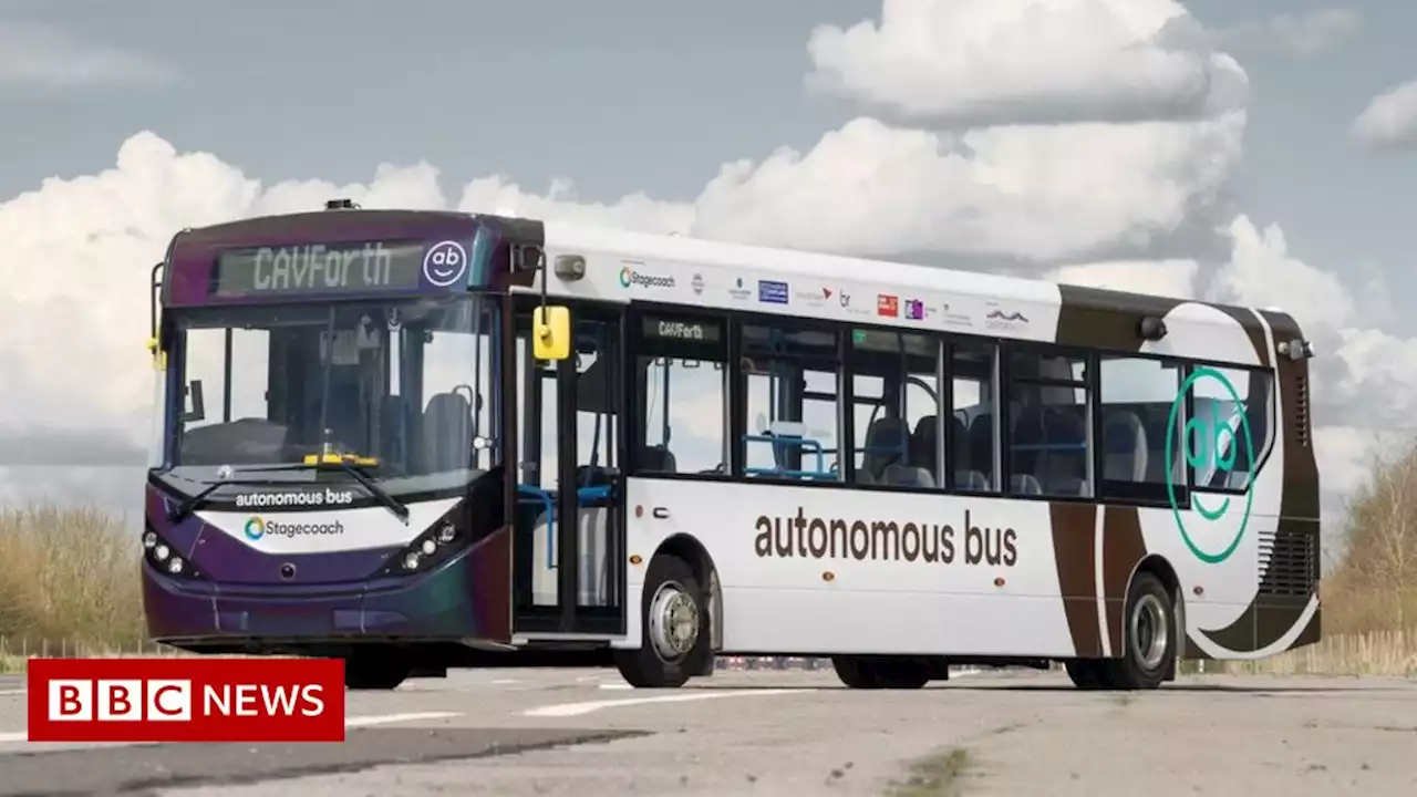 First full-size driverless bus trials to begin in Scotland