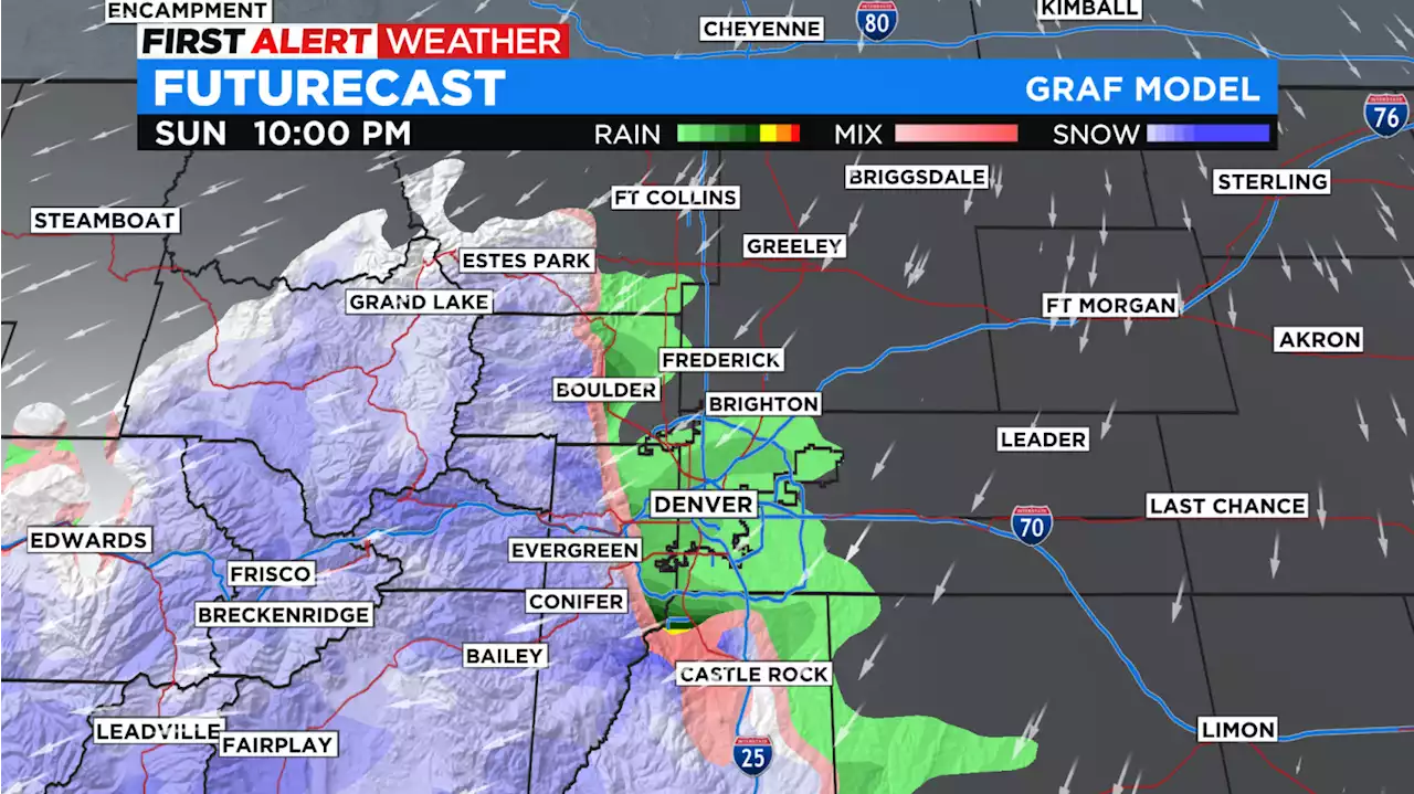 Colorado Weather: A Little Rain And A Little Snow