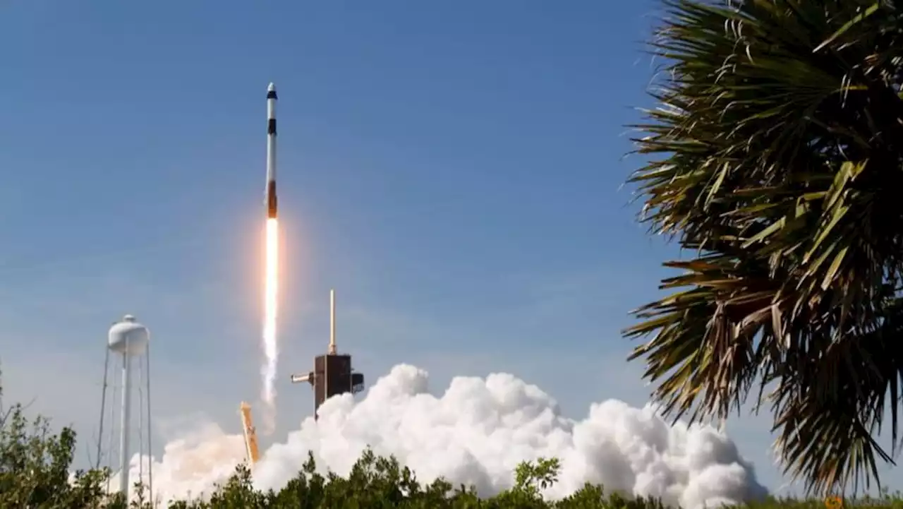 First all-private astronaut team aboard space station heads for splashdown
