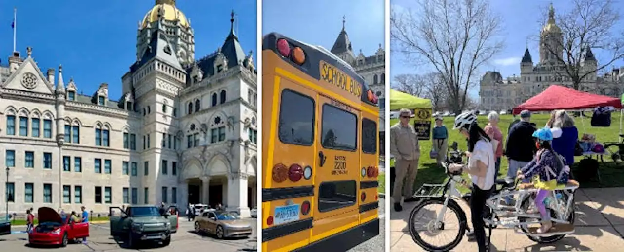 EV Owners Join Supporters At Connecticut State Capital In Favor Of SB 214