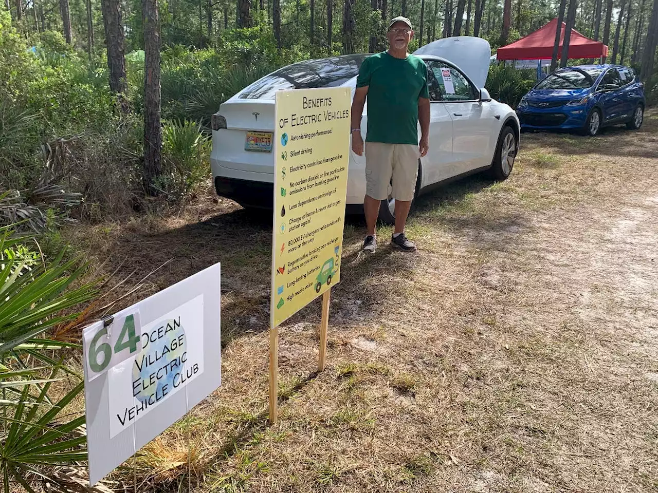 My Tesla Model Y Goes To Earth Day In Florida