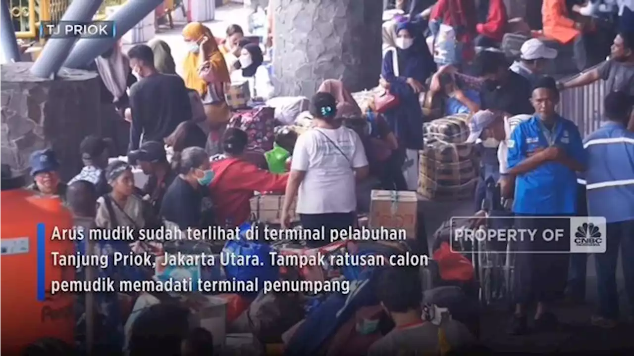 Cek! Ini Perkiraan Puncak Arus Mudik Pelabuhan Tanjung Priok