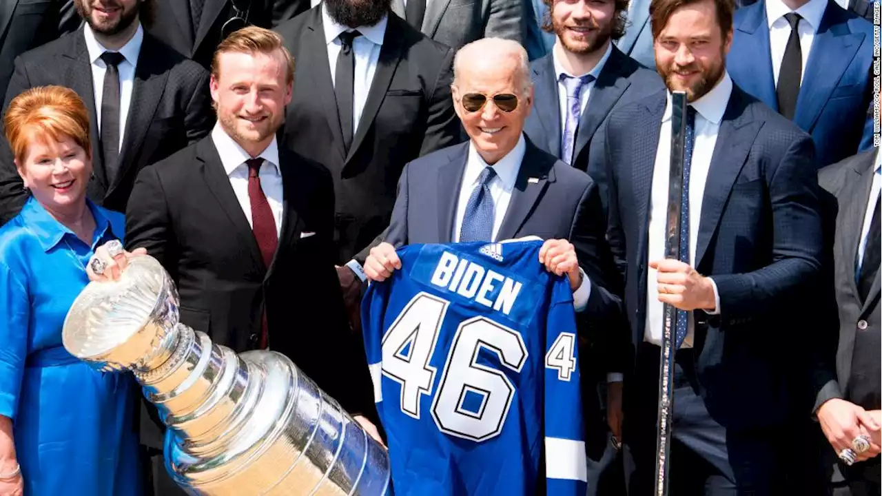 White House honors back-to-back Stanley Cup champion Tampa Bay Lightning