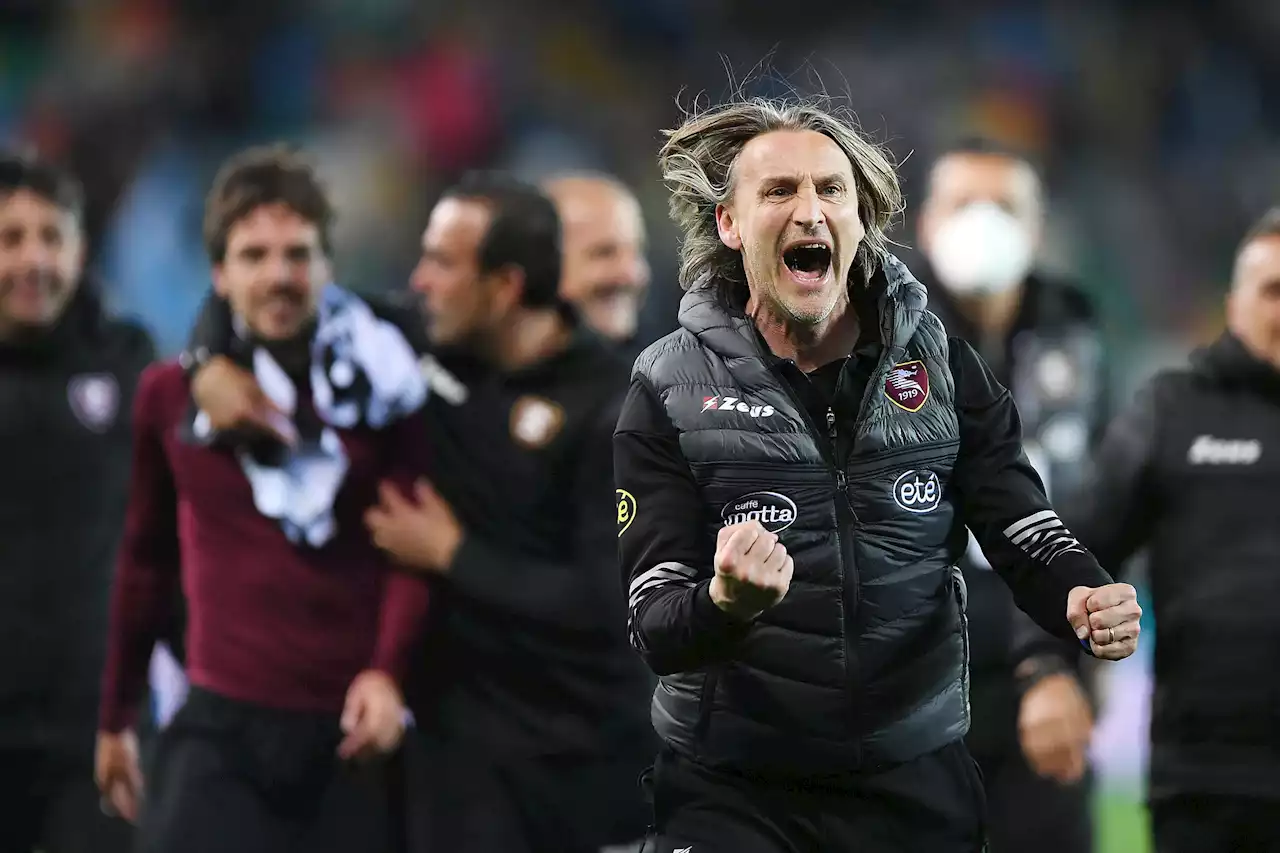 Salernitana, la scarpa d'oro di Davide Nicola