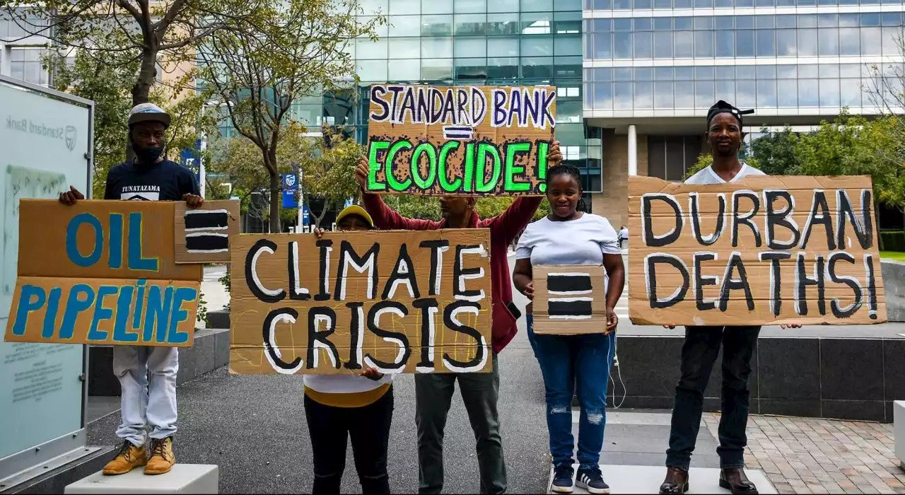 EACOP PROJECT: Standard Bank taken to task for talking up mitigating climate crisis while investing in ‘brown’ energy