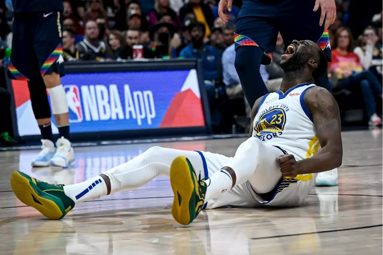 Kiszla: Down goes Draymond! Nuggets guard Monte Morris knocks sassy Green on his rump in Game 4 victory.