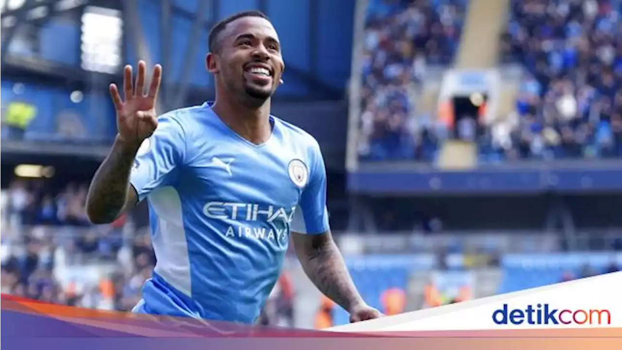 Man City di Momen Krusial, Gabriel Jesus Enggan Bahas Masa Depan