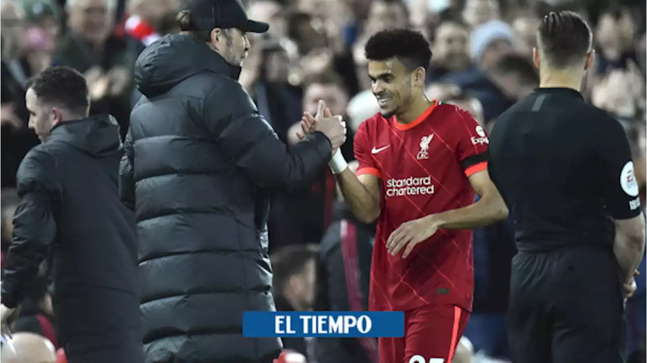 Luis Díaz, asistencia y lujos en victoria del Liverpool contra el Everton