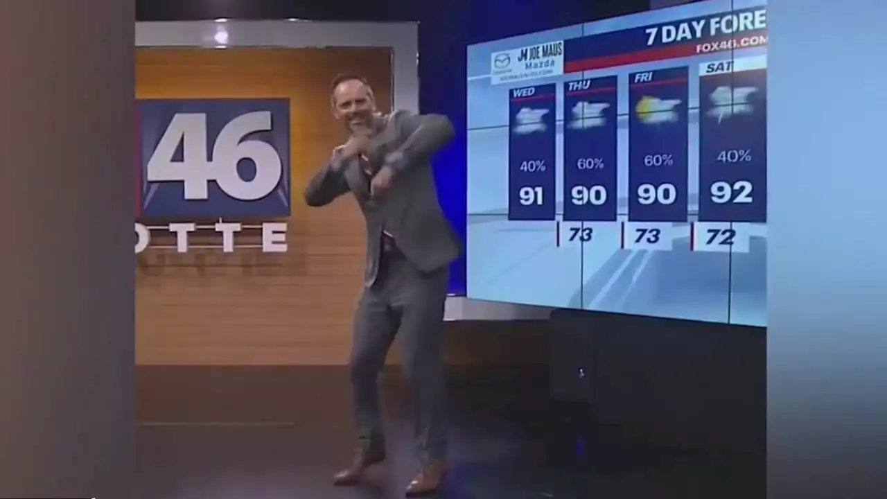 Viral 'dancing weatherman' busts moves, discusses exclusive FOX Weather features during LA visit