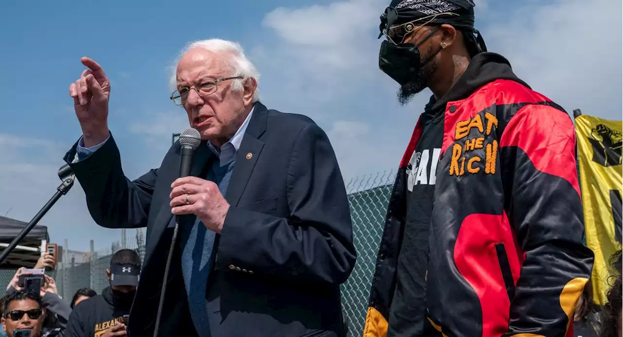 Heavy hitters join rally for Amazon workers ahead of second Staten Island warehouse's union election