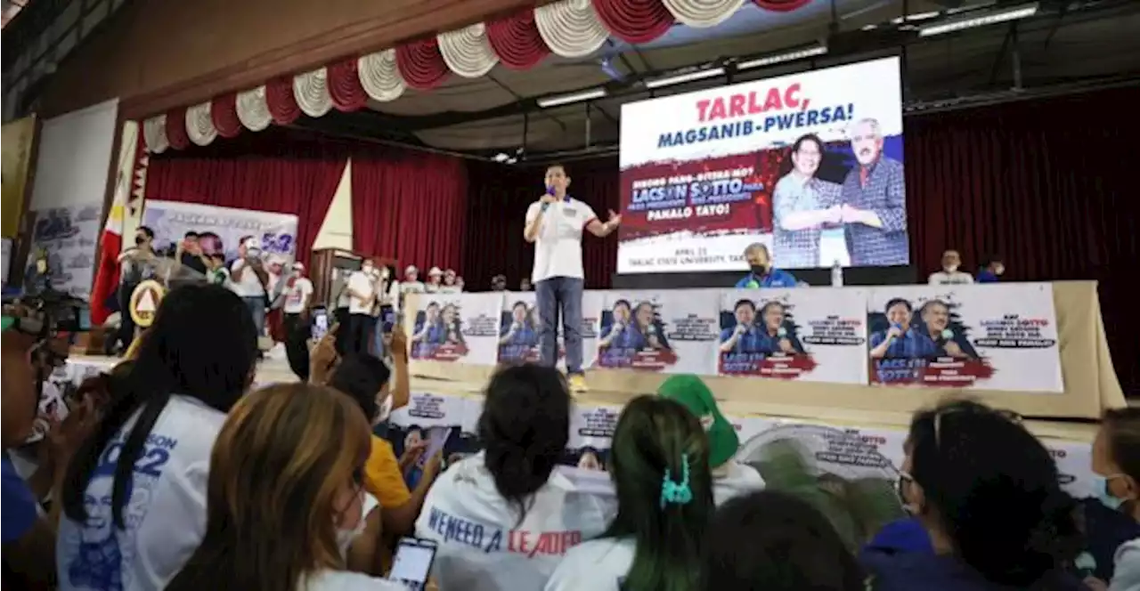 Mistahs troop behind Lacson in Tarlac where governor backs rival