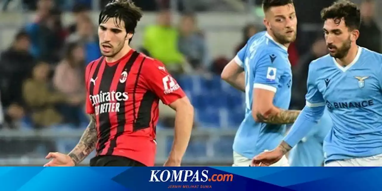 Lazio Vs AC Milan: Tonali Pastikan Tiket Liga Champions Rossoneri Saat “Salah” Posisi