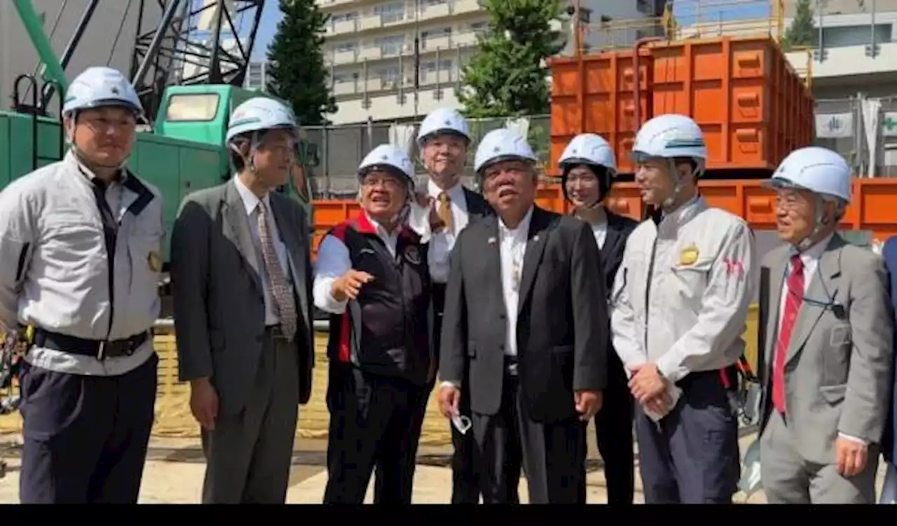 Menteri PUPR Pantau Pembangunan Gedung Baru KBRI Tokyo Berkontruksi Antigempa dan Green Building