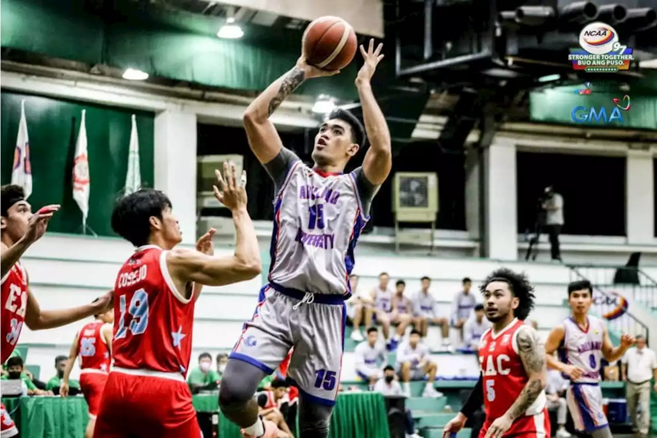 Arellano romps EAC, forces four-way tie in fifth spot